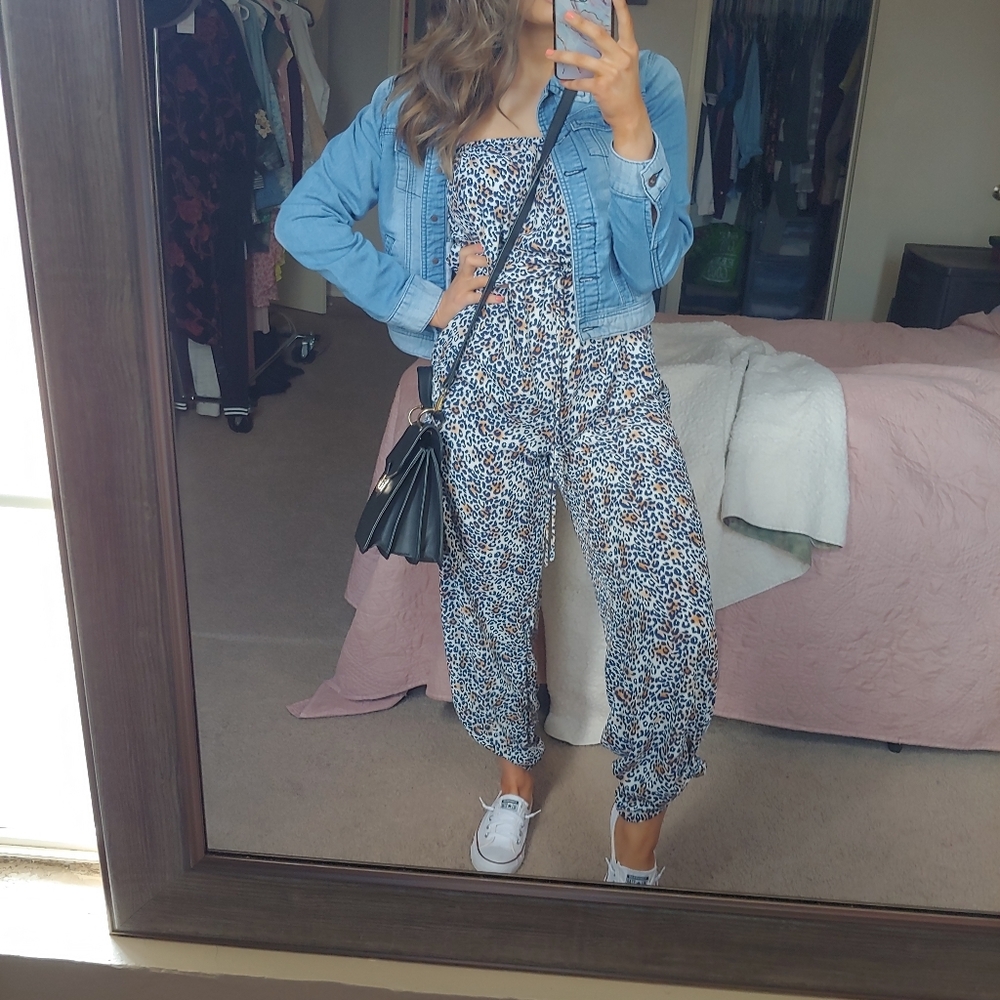 Leopard jumpsuit - Picture 2 of 5